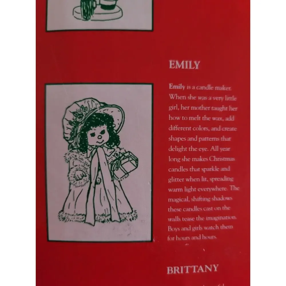 Vintage Santas Best Undercover Kids Animated Collectible Emily Christmas Holiday